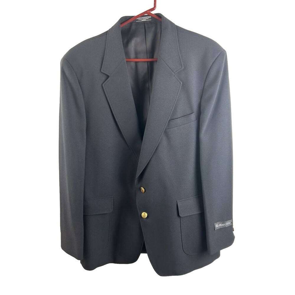 The Men's Store Sears, Roebuck 2 Button Vintage Sport Coat Blazer Jacket 44L New